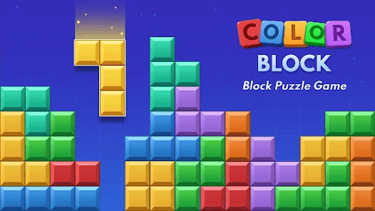 block blast game colorblock game cover